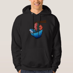 Moletom Ocean Ramen Tentacle Kelp Comida Natureza