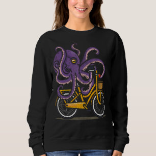Moletom Octopus Bicycle Scuba Diver Ciclista Funny Biker D
