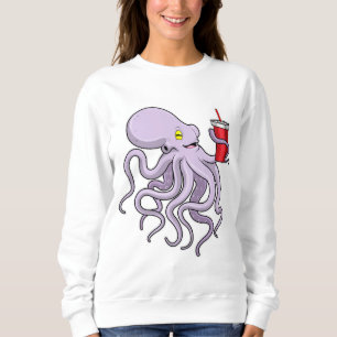 Moletom Octopus com caneta de Bebendo