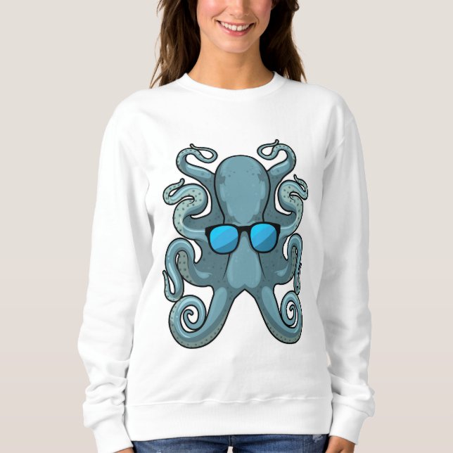 Moletom Octopus com óculos de sol (Frente)