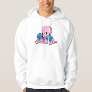 Moletom Octopus como Boxer com luvas in a box