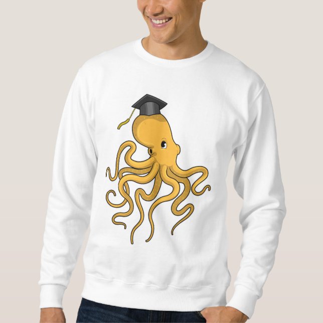 Moletom Octopus como estudante de Diploma (Frente)