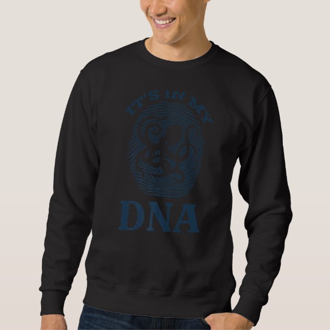 Moletom Octopus DNA Fingerprint I Kraken I Octopus I (Frente)