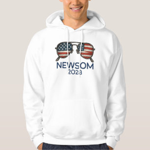 Moletom Óculos de Sol Gavin Newsom 2028 Para Presidente