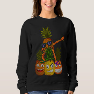 Moletom Óculos de sol legal Exóticos Fruta de verão Engraç