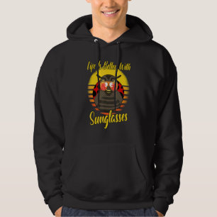 Moletom Óculos de sol Retro Sunset Beach Vacing Ladybug