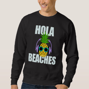 Moletom Óculos-Sol de Abacaxi de Verão - Hola - Praias 4
