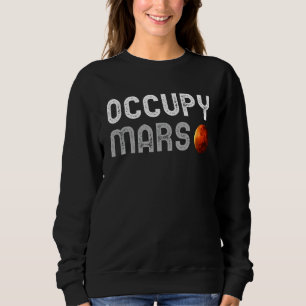Moletom Ocupy Mars Science Astronomy Space Explorer Race