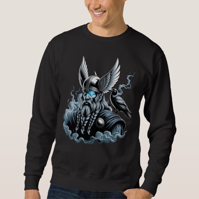 Moletom Odin Norse Mythology Viking God (Frente)