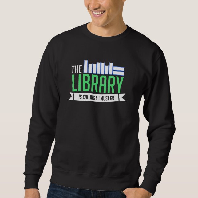 Moletom Oferta de Livros da Biblioteca Bibliotecária (Frente)
