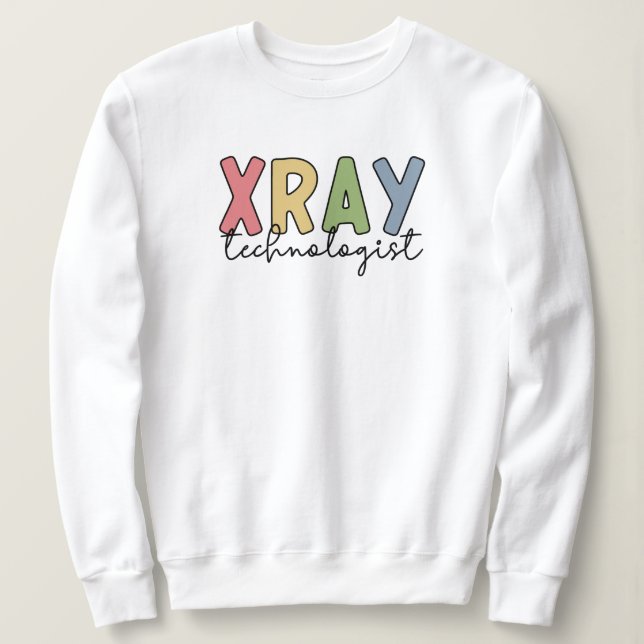 Moletom Ofertas técnicas de radiologia tecnológica de raio (Frente do Design)