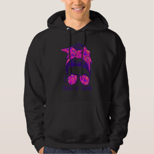 Moletom Office Squad Administrative Assistant Messy Bun 1