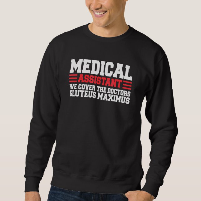Moletom Oficial Clínico Profissional Assistente Médico He (Frente)