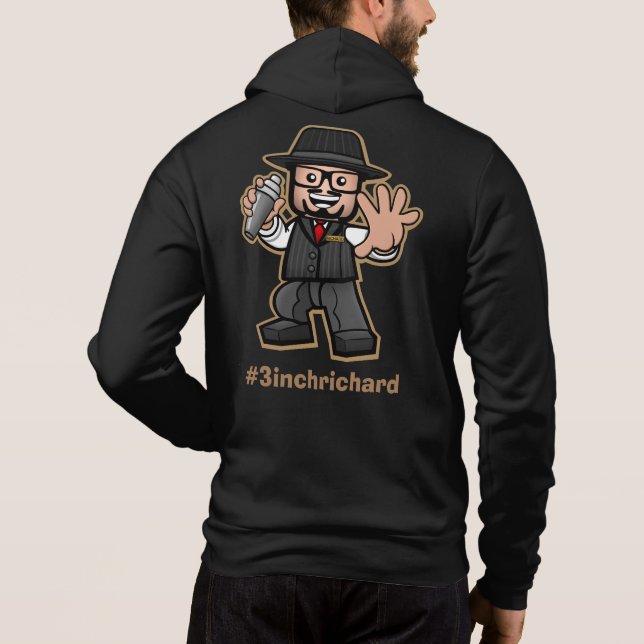 Moletom Oficial de 3 polegadas Richard Hoodie! Richard de  (Verso)