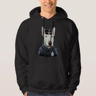 Moletom Oficial de polícia Bull Terrier Cão policial em To