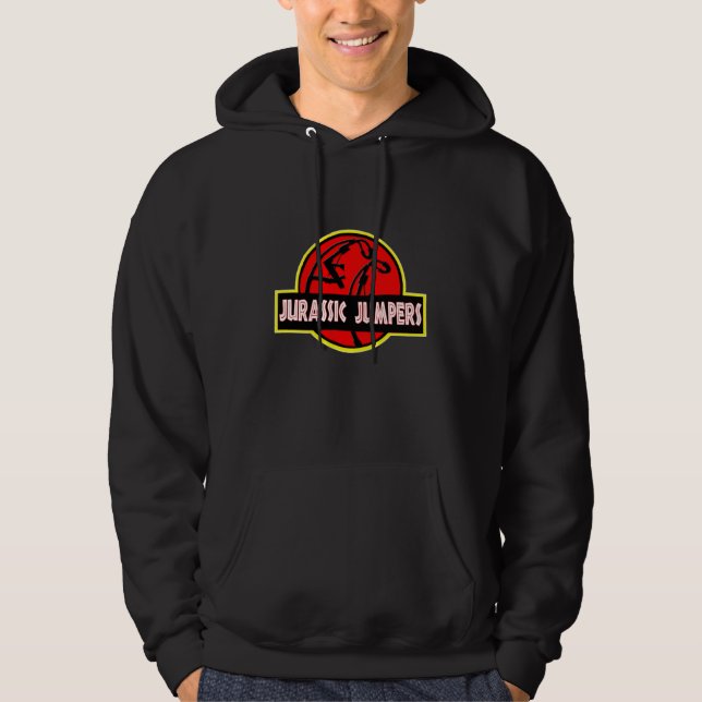 Moletom Oficial jurássico Hoody das ligações em ponte (Frente)