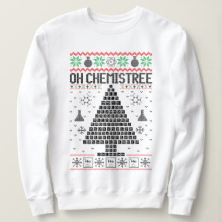 Moletom "Oh Chemistree" Química Pun de Natal