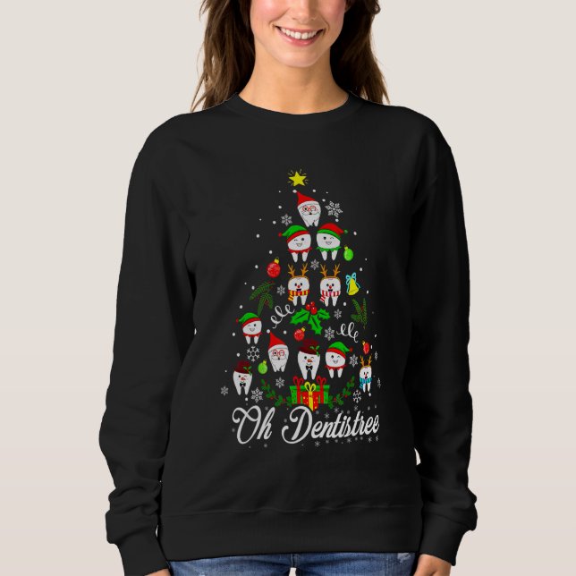 Moletom Oh Dentistree  Dental Surgeon Xmas Dentistry Appar (Frente)
