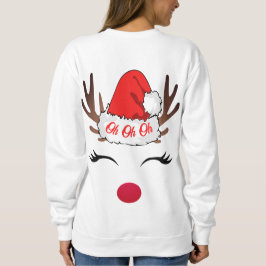 Moletom Oh Oh Oh Oh, Fez o Natal da Rebelde Branca
