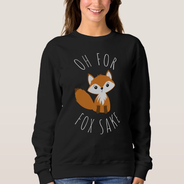 Moletom Oh para Fox Sake (Frente)