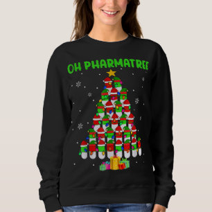 Moletom Oh Pharmatree Natal Árvore de Natal Luzes de Natal