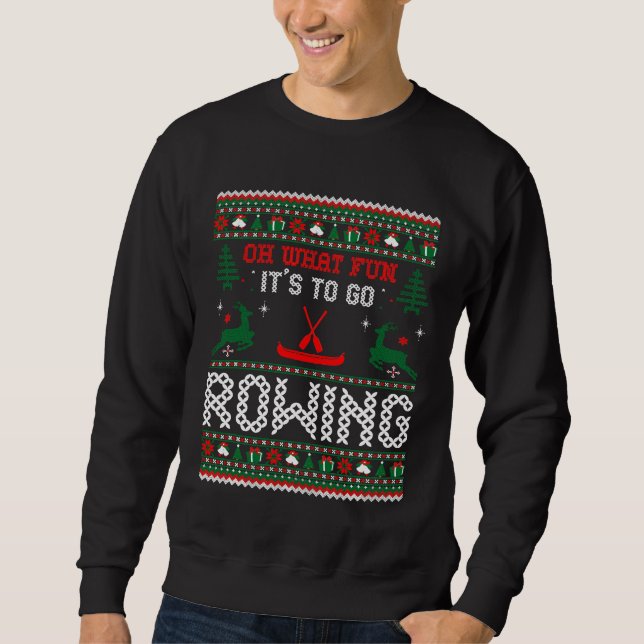Moletom Oh, Que Diversão É Ir Removendo Presente De Natal (Frente)