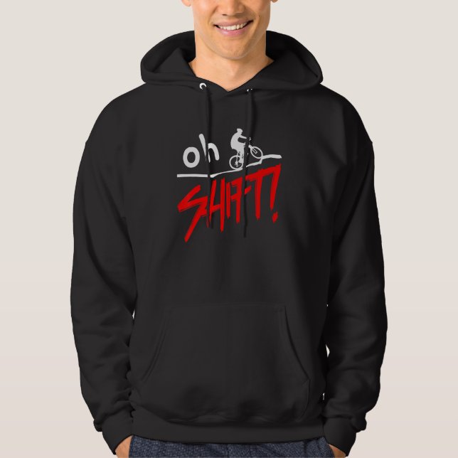 Moletom Oh Shift Mountain Bike Bicycle Rider Cyclis (Frente)