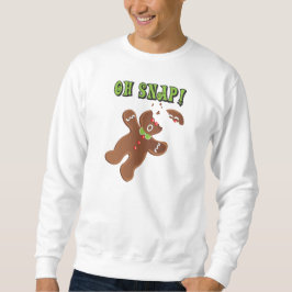 Moletom Oh Snap! Cookie Christmas Ugly Christmas Sweater