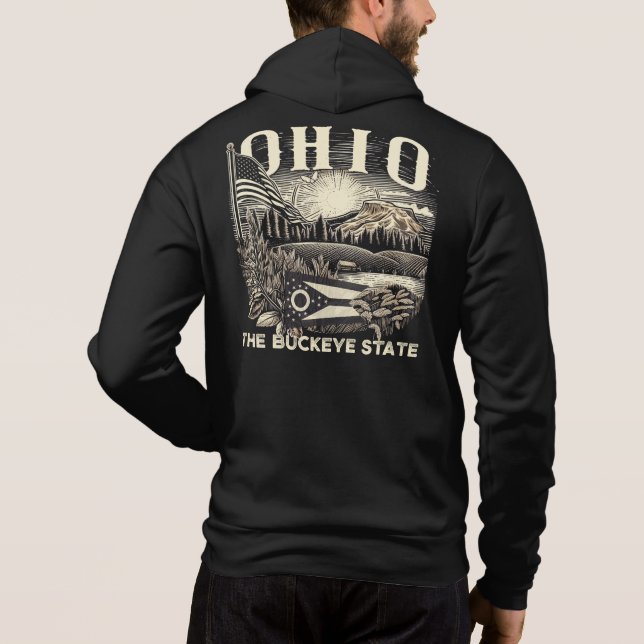 Moletom Ohio The Buckeye State (Verso)