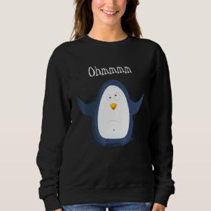 Moletom Ohmmm Yoga Penguin Tea I Meditação Relaxação