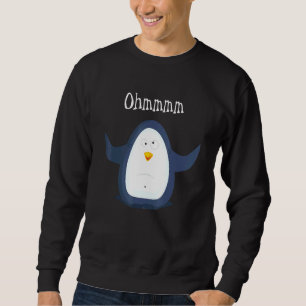 Moletom Ohmmm Yoga Penguin Tea I Meditação Relaxação
