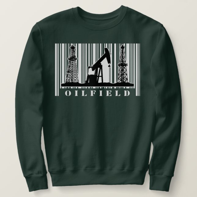 Moletom Oilfield Driller Worker Welder Offshore Oilman (Frente do Design)