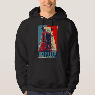 Moletom ok, eu levanto Meme Cute capybara retro vintage