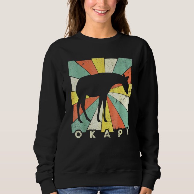 Moletom Okapi Vintage Retro (Frente)