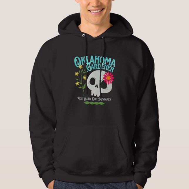 Moletom Oklahoma Ok State Rebelde Jardineiro Crânio Fofo F (Frente)