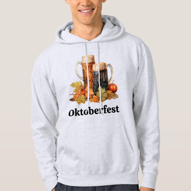 Moletom Oktoberfest Beer Mugs Hoodie (Frente)