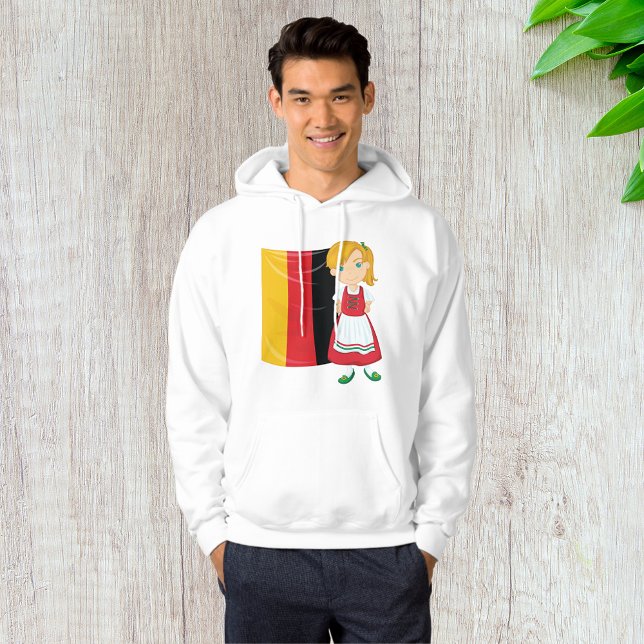 Moletom Oktoberfest Girl Mens Hoodie (Criador carregado)