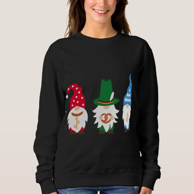 Moletom Oktoberfest Gnomos Funny German Costume (Frente)