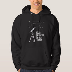Moletom Olá Astronomia Escura Galáxia Astronomer Sciences