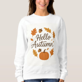 Moletom Olá Autumn Cozy Fall Sweet | Pumpkin e Le