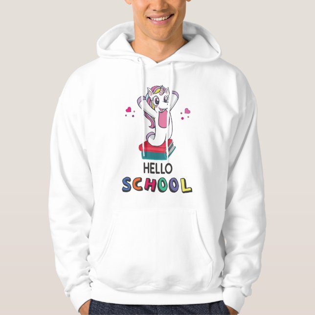 Moletom Olá Escola (Frente)