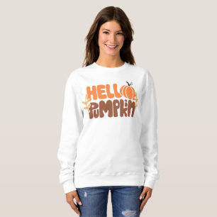 Moletom Olá Pumpkin Fall Sweet   Autumn Fashion