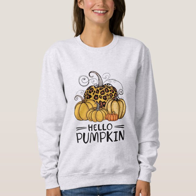 Moletom Olá Pumpkin Lover Fall Season Autumn Thankdoning (Frente)