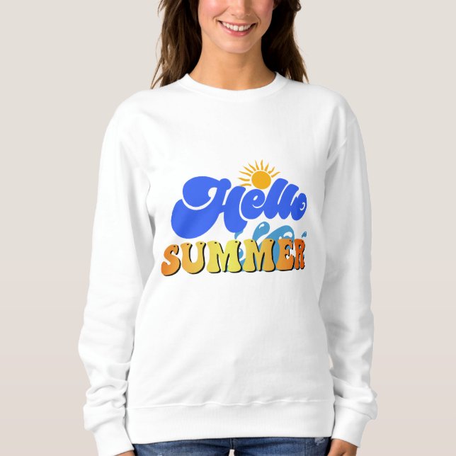 Moletom Olá Summer (Frente)