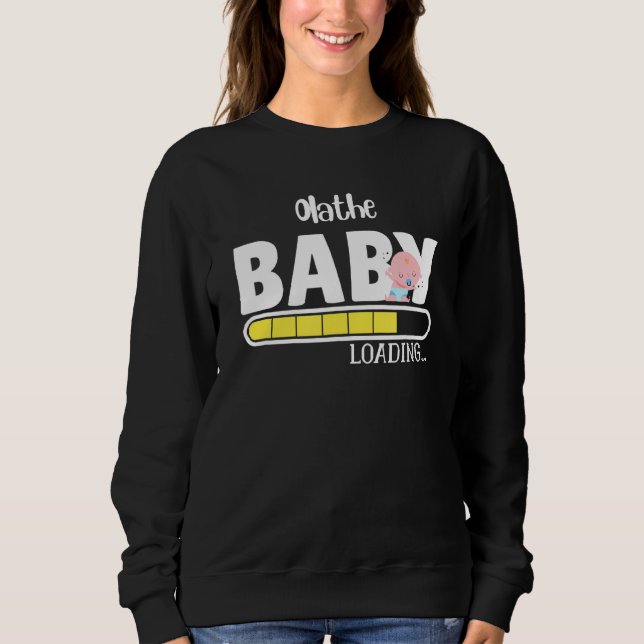 Moletom Olathe Native Pride Funny State Baby Mãe Da (Frente)