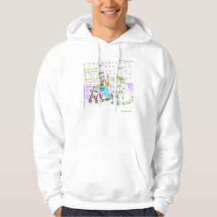 Moletom Old Hippies Home Engraçado Hoodie no Rick de Londr