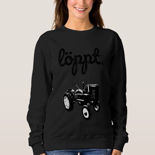 Moletom Oldtimer Trator Farmer Loppt Old Trator Farmer (Frente)