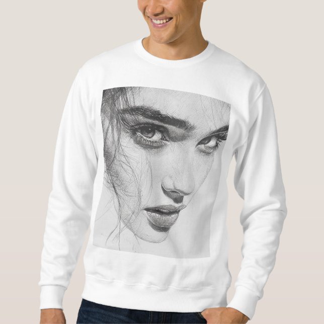 Moletom Olhando para ela (Frente)