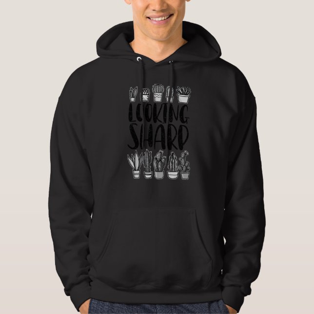 Moletom Olhando Para O Cactus Sharp Para Homens Mulheres F (Frente)