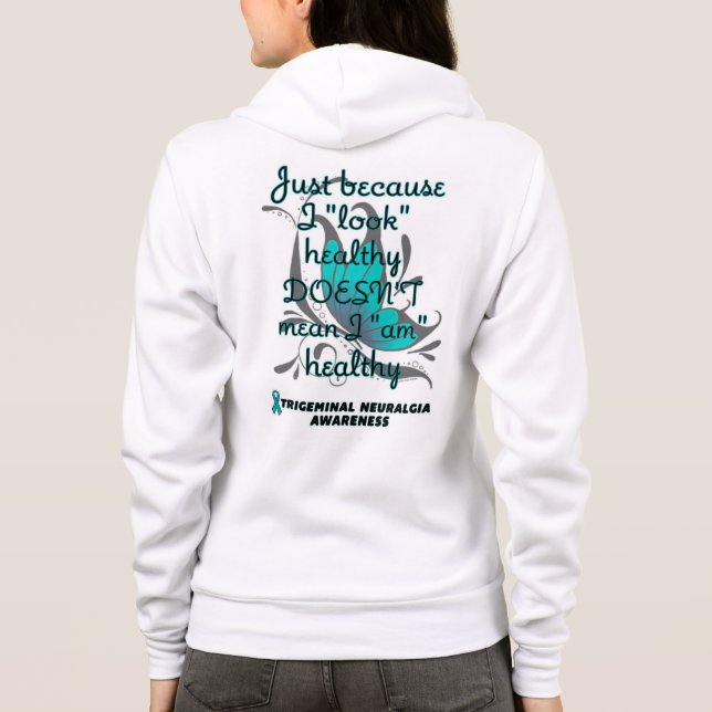 Moletom "Olhe" saudável/Borboleta...TN (Verso)